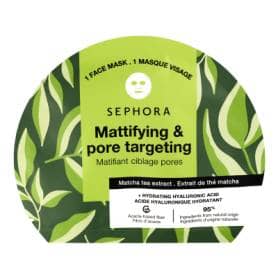 SEPHORA COLLECTION Fiber Face Mask Matcha Tea x 1