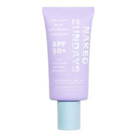 NAKED SUNDAYS SPF50+ Collagen Glow 100% Mineral Priming Perfecting Lotion 50ml