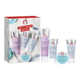 FIRST AID BEAUTY Let it Glow Head to Toe Holiday Kit