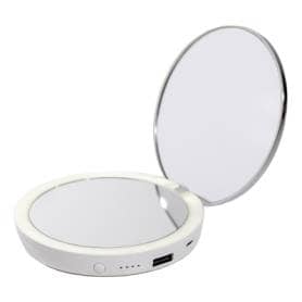 STYLPRO Flip ‘n’ Charge Power Bank Compact LED Mirror 187g
