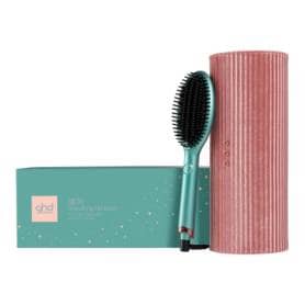 GHD Glide Hot Brush in Jade Gift Set Limited Edition