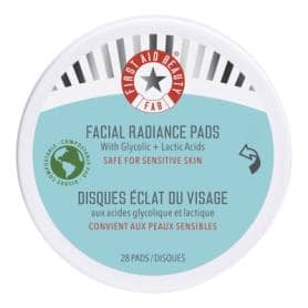FIRST AID BEAUTY Facial Radiance Pads with Glycolic + Lactic Acids 28 Pads