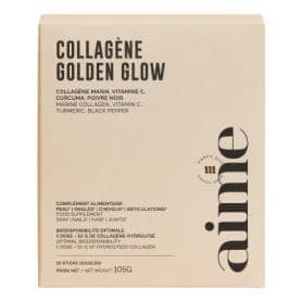 AIME Collagène Golden Glow Food Supplement x 10 Sticks