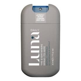 LUNA DAILY The Original Everywhere Spray-To-Wipe Mini - With Prebiotics + Vit C & E 30ml