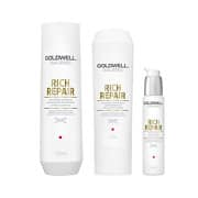 Goldwell Rich Repair Shampoo, Conditioner & Serum Bundle