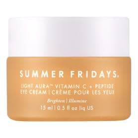 SUMMER FRIDAYS Light Aura Vitamin C + Peptide Eye Cream 15ml