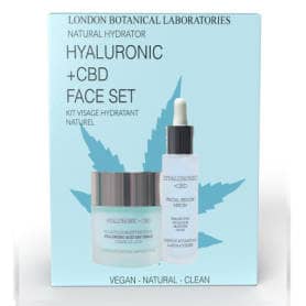 London Botanical Laboratories LBL- CBD + Hyaluronic face Set ( Serum + Moisturiser )