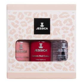 Jessica Glam To Go Nail Polish Gift Set, Winter Berries + Dusk