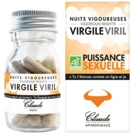 CLAUDE APHRODISIACS Virgile Viril BIO* 28 gélules