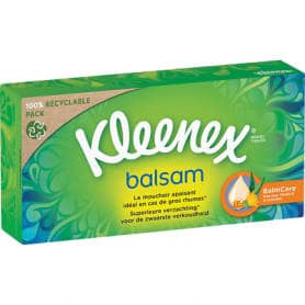 Kleenex Balsam Boxed - 64 Tissues