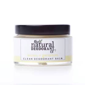 The Natural Deodorant Co. Clean Deodorant Balm Lemon + Geranium 55g