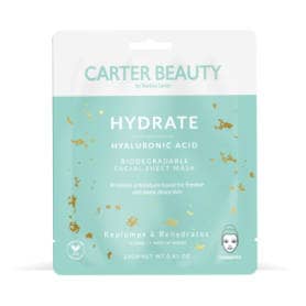 Carter Beauty Hydrate Hyalurnoic Acid Facial Sheet Mask 23g