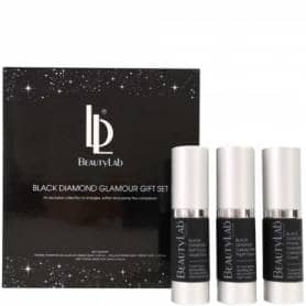 Beauty Lab Energises & Softens Black Diamond Glamour Gift Set 3 x 15ml