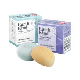 EarthKind Scalp Health Saviours Shampoo & Conditioner Bar Bundle