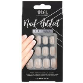 Ardell Nail Addict French Press On Nails Subtle French 28 Pieces
