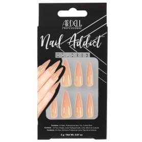 Ardell Nail Addict Solid Press On Nails Sorbet 24 Pieces