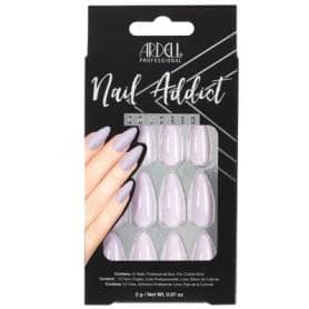Ardell Nail Addict Solid Press On Nails Lilac 28 Pieces