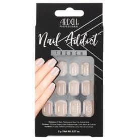 Ardell Nail Addict French Press On Nails French & Lace 28 Pieces