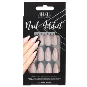 Ardell Nail Addict Solid Press On Nails Think Pink 28 Pieces