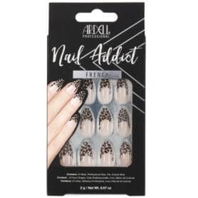 Ardell Nail Addict French Press On Nails French Leopard 28 Pieces