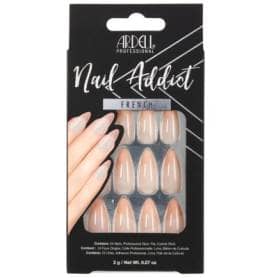 Ardell Nail Addict French Press On Nails Nude French 28 Pieces