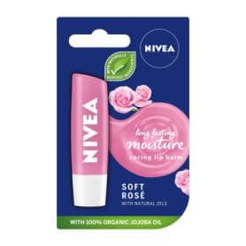 Nivea Lip Balm Soft Rose 4g