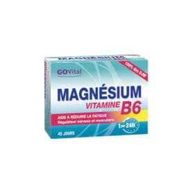 Urgo Go Vital magnésium vitamine B6 45 comprimés