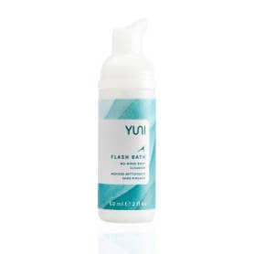 Yuni Beauty Flash Bath No-Rinse Body Cleansing Foam Travel Size 50ml