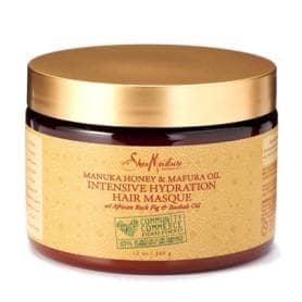 Shea Moisture Intensive Hydration Hair Mask Manuka Honey & Mafura Oil Masque  350ml