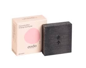 ONDO BEAUTY 36.5 CHARCOAL & WILLOW PURIFYING CLEANSING BAR 70g