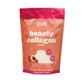 SOLV. Collagen Peach & Raspberry Powder 225g Pouch
