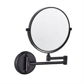 UNIQ Wall Mirror with 10X Magnification - Black