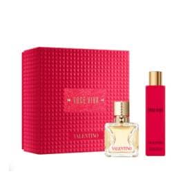 Valentino Voce Viva Eau de Parfum Women's Perfume Gift Set Spray 50ml with Body Lotion