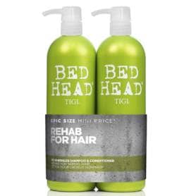 Bed Head by Tigi Urban Antidotes Re-Energise Daily Shampoo & Conditioner 2x750ml
