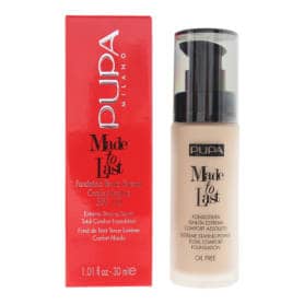 Pupa Made To Last 030 Natural Beige SPF 10 Foundation 30ml