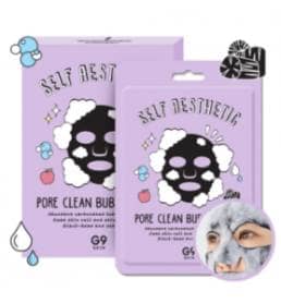 G9 Skin Self Aesthetic Pore Clean Bubble Mask - 5 Units