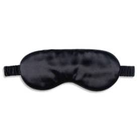 UNIQ Luxury sleeping mask in 100% silk - Black