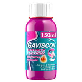Gaviscon Double Action Mixed Berries 150ml