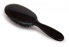 Rock & Ruddle Black Hairbrush Large with pure bristles
