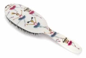 Rock & Ruddle Ballet Dancers Hairbrush Small with mixed bristles