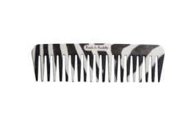 Rock & Ruddle Zebra Print Wide Tooth Comb