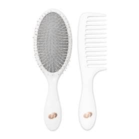 T3 Detangle Duo with Detangling Brush and Shower Comb Set