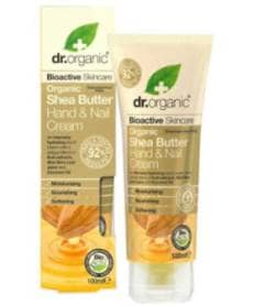 Dr Organic  Bioactive Skincare Organic Shea Butter Hand And Nail Cream 100 ml