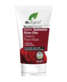 Dr Organic Bioactive Skincare Rose Otto Creamy Face Wash 50 ml