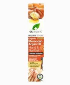 Dr Organic Bioactive Skincare Organic Moroccan Argan Oil Hand And Nail Balm 100 ml