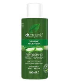 Dr Organic Organic Aloe Vera Refreshing Mouth Wash 100 ml