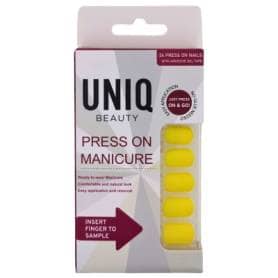 UNIQ Click On / Press On Manicure Nails - Sunshine (24 PCS)
