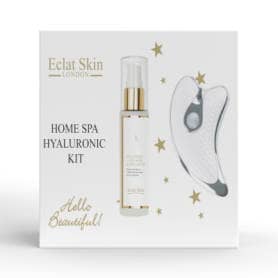 Eclat Skin London Home Spa Hyaluronic Kit (Sonic Gua SHA + H Serum)