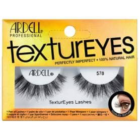 Ardell TexturEyes 100% Natural Hair Black False Eyelashes - 578 - 1 Pair