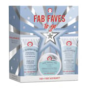 First Aid Beauty FAB Faves To Go Nettoyant & Crème Ultra Réparatrice Coffret